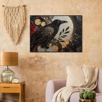 Raven Print - Framed or Unframed - Original Art - Print on Paper