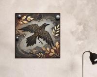 Raven Print - Framed or Unframed - Original Art - Print on Paper