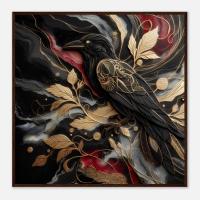 Raven Print - Framed or Unframed - Original Art - Print on Paper