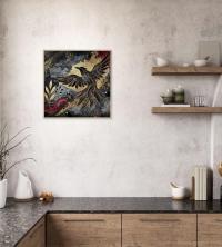 Raven Print - Framed or Unframed - Original Art - Print on Paper