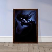 Mermaid Print - Framed or Unframed - Original Art - Print on Paper
