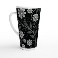 Latte 17oz Ceramic Mug - Coffee or Tea Cup, Extra Tall