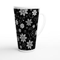 Latte 17oz Ceramic Mug - Coffee or Tea Cup, Extra Tall