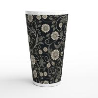 Latte 17oz Ceramic Mug - Coffee or Tea Cup, Extra Tall