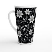 Latte 17oz Ceramic Mug - Coffee or Tea Cup, Extra Tall