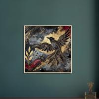Raven Print - Framed or Unframed - Original Art - Print on Paper