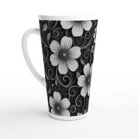 Latte 17oz Ceramic Mug - Coffee or Tea Cup, Extra Tall