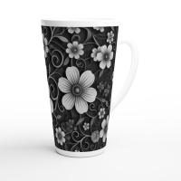 Latte 17oz Ceramic Mug - Coffee or Tea Cup, Extra Tall