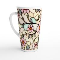 Latte 17oz Ceramic Mug - Coffee or Tea Cup, Extra Tall