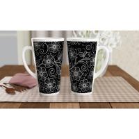Latte 17oz Ceramic Mug - Coffee or Tea Cup, Extra Tall