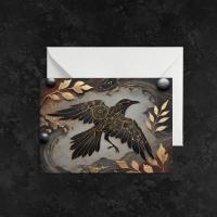 Raven - Large Cards, Notecards, Birthday, Invites