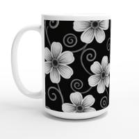 Floral Cups -  Large and Small Ceramic Mug