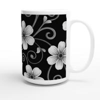 Floral Cups -  Large and Small Ceramic Mug