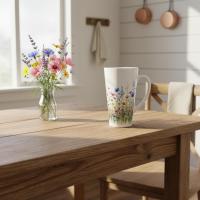 Latte 17oz Ceramic Mug - Coffee or Tea Cup, Extra Tall