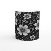Floral Cups -  Large and Small Ceramic Mug