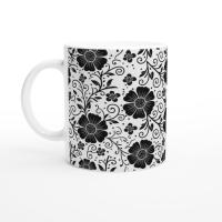 Floral Cups -  Large and Small Ceramic Mug