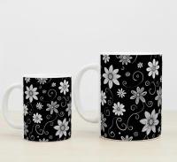 Floral Cups -  Large and Small Ceramic Mugs