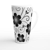 Latte 17oz Ceramic Mug - Coffee or Tea Cup, Extra Tall