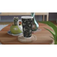 Latte 17oz Ceramic Mug - Coffee or Tea Cup, Extra Tall
