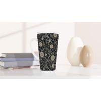 Latte 17oz Ceramic Mug - Coffee or Tea Cup, Extra Tall