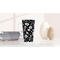 Latte 17oz Ceramic Mug - Coffee or Tea Cup, Extra Tall