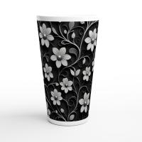 Latte 17oz Ceramic Mug - Coffee or Tea Cup, Extra Tall
