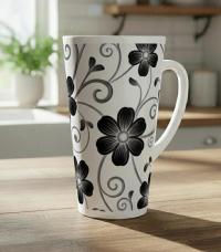 Latte 17oz Ceramic Mug - Coffee or Tea Cup, Extra Tall