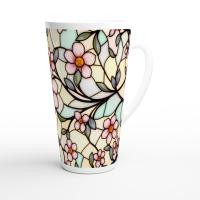 Latte 17oz Ceramic Mug - Coffee or Tea Cup, Extra Tall