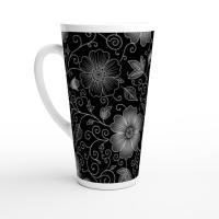 Latte 17oz Ceramic Mug - Coffee or Tea Cup, Extra Tall