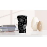 Latte 17oz Ceramic Mug - Coffee or Tea Cup, Extra Tall