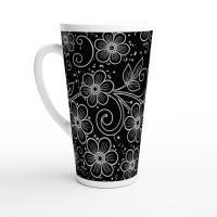Latte 17oz Ceramic Mug - Coffee or Tea Cup, Extra Tall