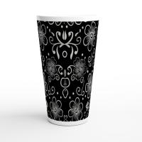 Latte 17oz Ceramic Mug - Coffee or Tea Cup, Extra Tall