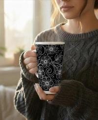 Latte 17oz Ceramic Mug - Coffee or Tea Cup, Extra Tall