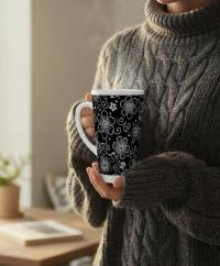 Latte 17oz Ceramic Mug - Coffee or Tea Cup, Extra Tall