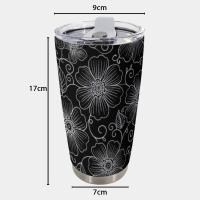 Travel Mug, Stainless Steel, 20 oz Insulated Cup