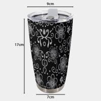 Travel Mug, Stainless Steel, 20 oz Insulated Cup