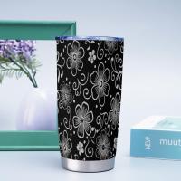 Travel Mug, Stainless Steel, 20 oz Insulated Cup