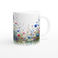 Floral Cups -  Large and Small Ceramic Mugs