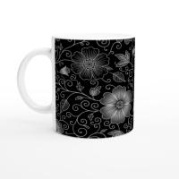 Floral Cups -  Large and Small Ceramic Mug