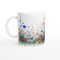Floral Cups -  Large and Small Ceramic Mugs