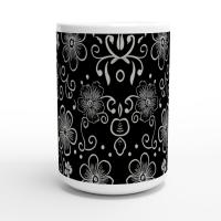 Floral Cups -  Large and Small Ceramic Mug