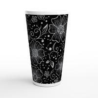 Latte 17oz Ceramic Mug - Coffee or Tea Cup, Extra Tall