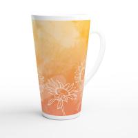 Latte 17oz Ceramic Mug - Coffee or Tea Cup, Extra Tall