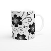 Floral Cups -  Large and Small Ceramic Mug