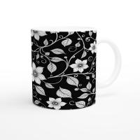 Floral Cups -  Large and Small Ceramic Mug