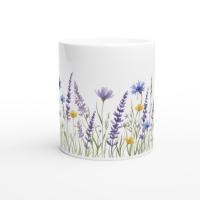 Floral Cups -  Large and Small Ceramic Mugs