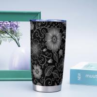Travel Mug, Stainless Steel, 20 oz Insulated Cup