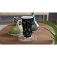 Latte 17oz Ceramic Mug - Coffee or Tea Cup, Extra Tall