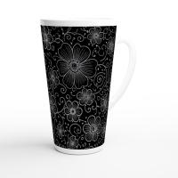 Latte 17oz Ceramic Mug - Coffee or Tea Cup, Extra Tall