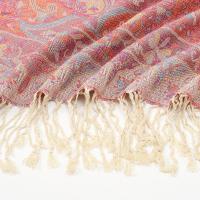 Reversible Soft Pashmina Shawl & Scarf for Women, Jacquard Brocade, Shawl, Sarong or Head Wraps